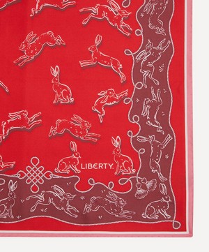 Liberty - Elegant Leap Square Silk Twill Scarf image number 3