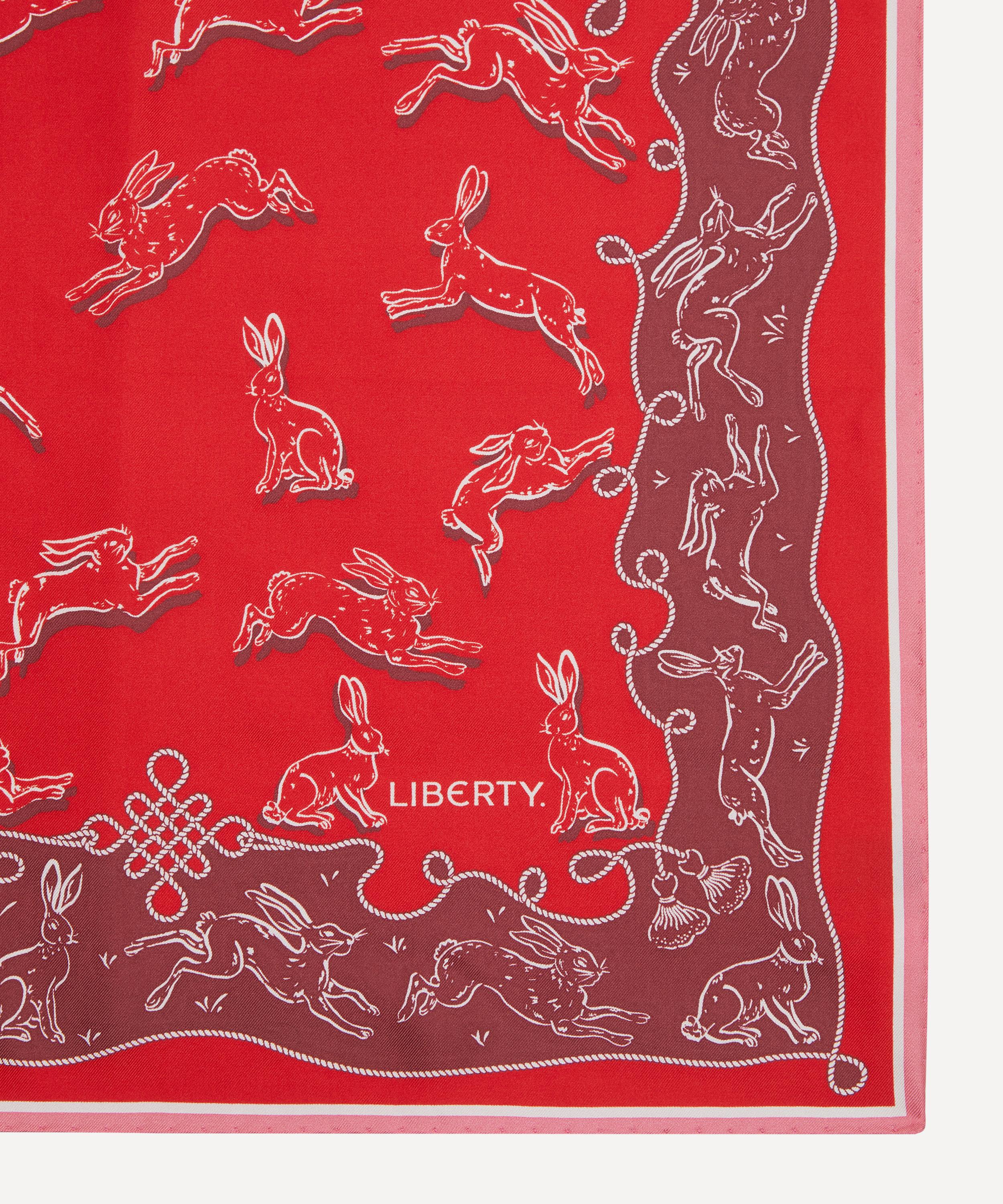 Liberty Elegant Leap Square Silk Twill Scarf