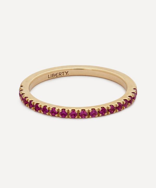Liberty - 9ct Gold Ruby Rainbow Ring image number null