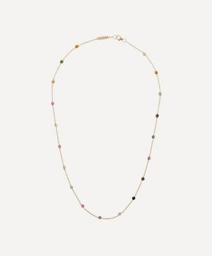 Liberty - 9ct Gold Pepper Multi Tourmaline Necklace image number 0