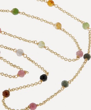 Liberty - 9ct Gold Pepper Multi Tourmaline Necklace image number 2