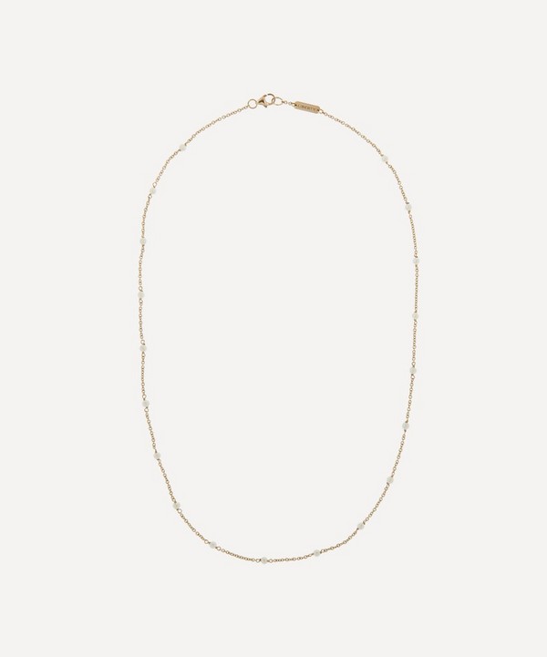 Liberty - 9ct Gold Pepper Pearl Necklace