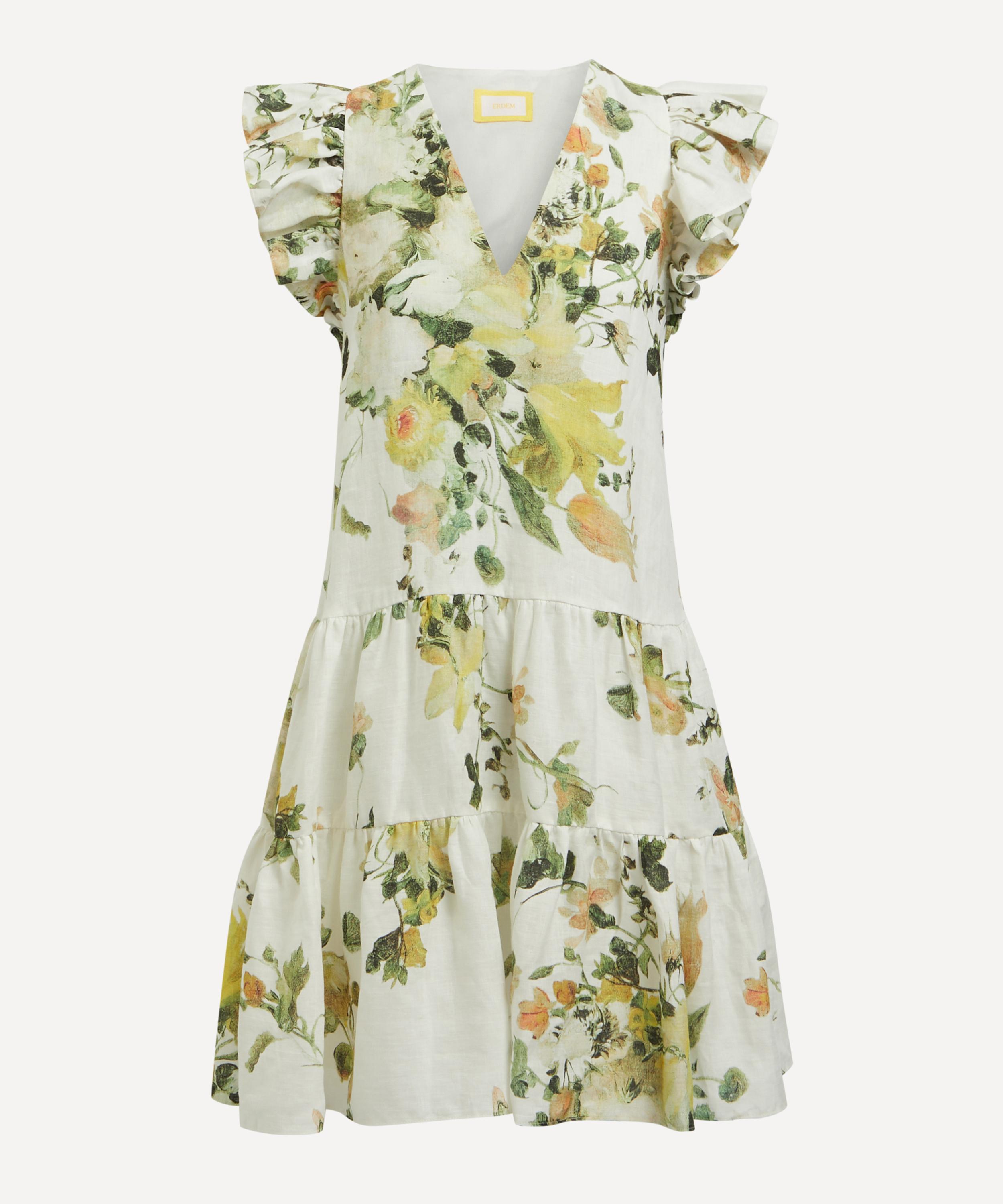 Erdem - Wisteria Linen Dress