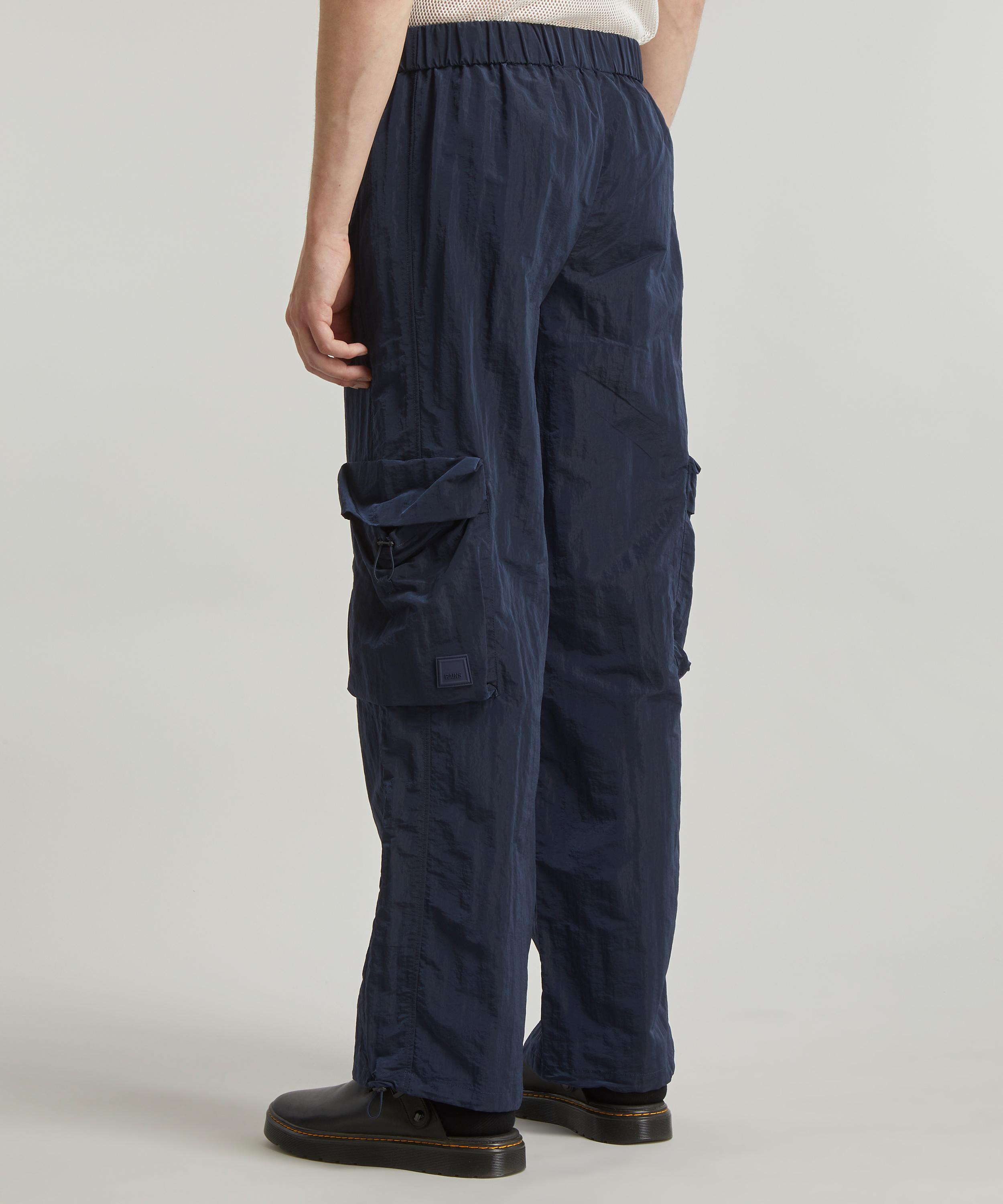 Wide cargo trousers