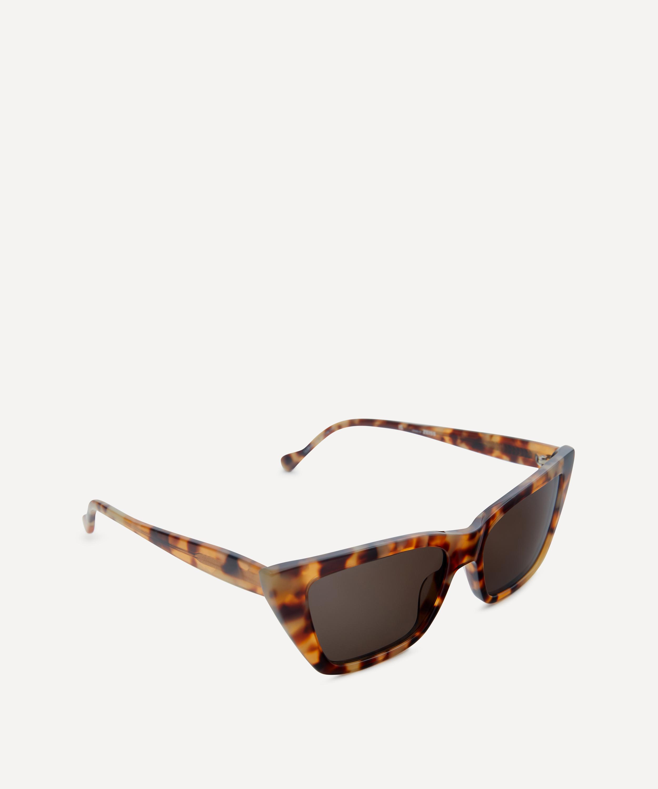 Liberty - Black With Print Angular Sunglasses image number 2