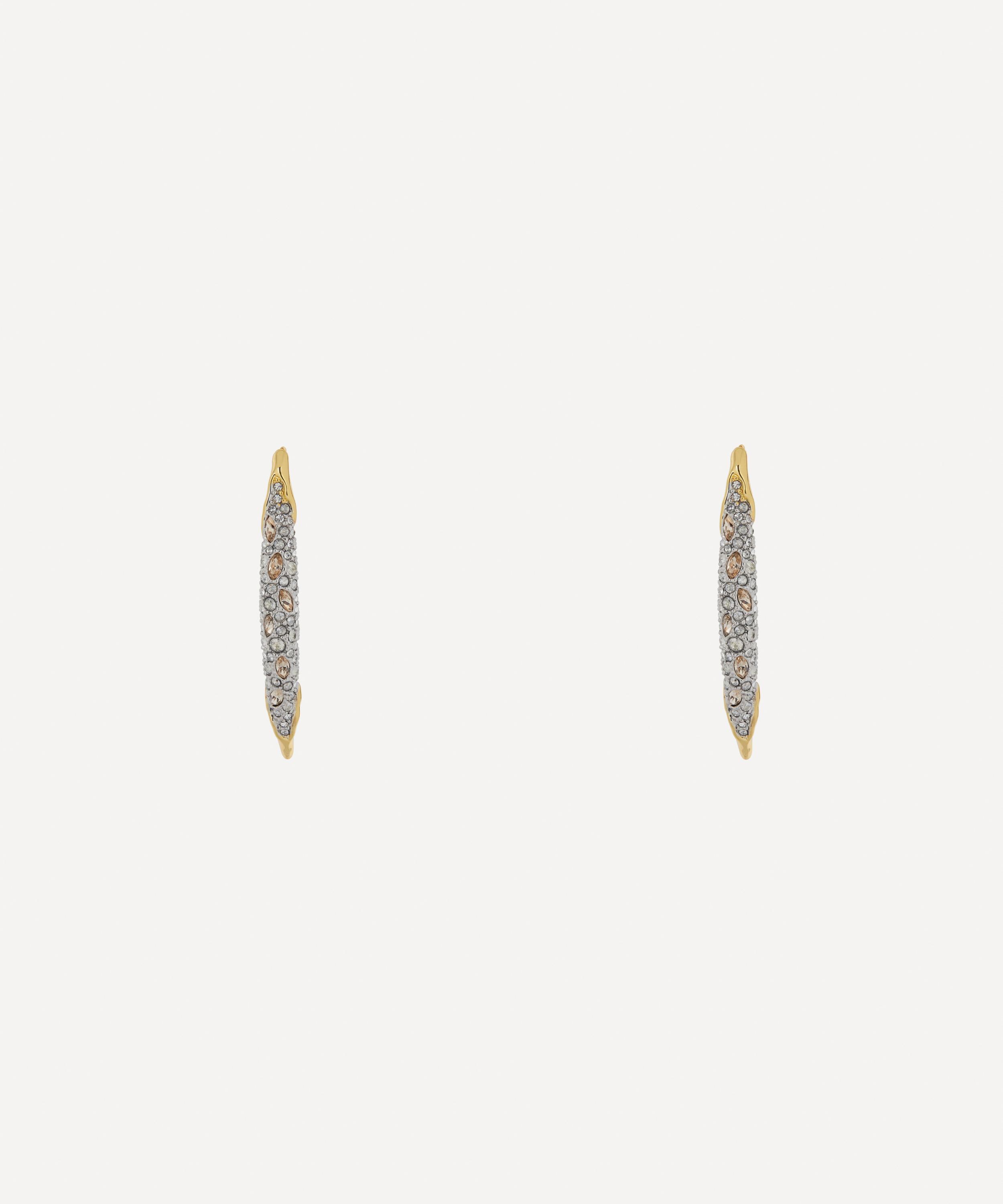 Alexis Bittar - 14ct Gold-Plated Solanales Crystal Spear Stud Earrings image number 0
