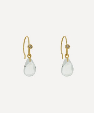 Alexis Bittar - 14ct Gold-Plated Lucite Teardrop Earrings image number 0