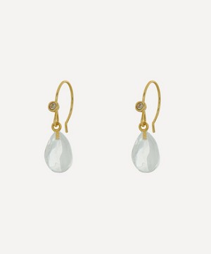 Alexis Bittar - 14ct Gold-Plated Lucite Teardrop Earrings image number 2