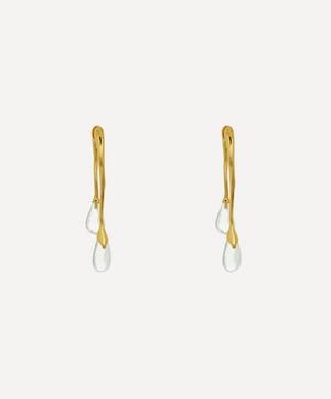 Alexis Bittar - 14ct Gold-Plated Lucite Front Back Double Drop Earrings image number 0