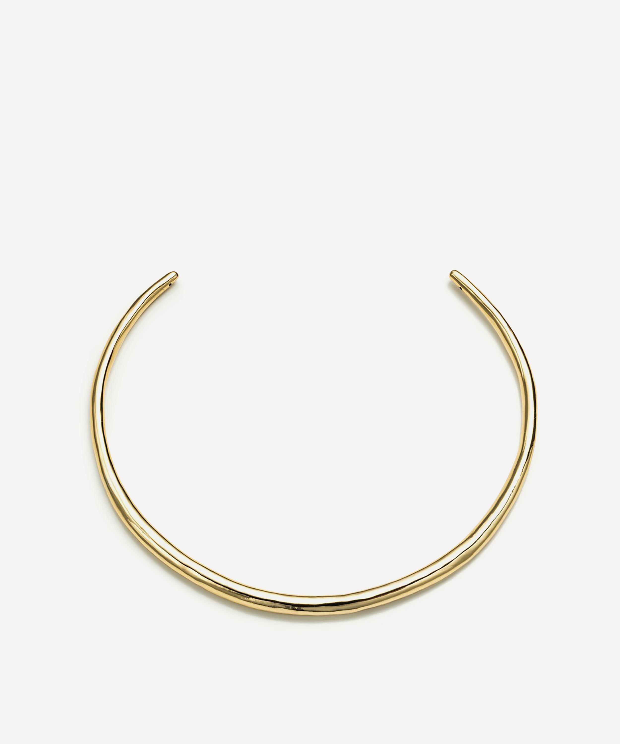 Alexis Bittar - 14ct Gold-Plated Thin Collar Necklace image number 0