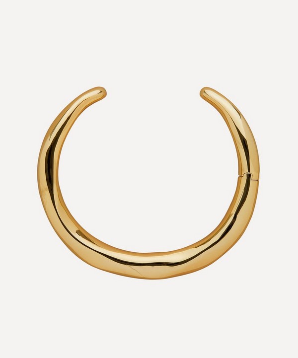 Alexis Bittar - 14ct Gold-Plated Metal Hinge Collar Necklace image number null