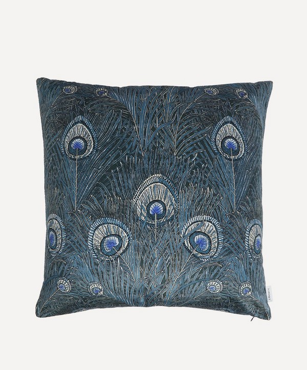 Liberty - Hera Feather Square Velvet Cushion image number null