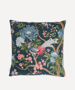 Liberty - Elysian Paradise Square Linen Cushion image number 0