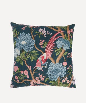 Liberty - Elysian Paradise Square Linen Cushion image number 1