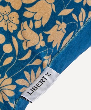 Liberty - Poppy Dawn Square Velvet Cushion image number 2