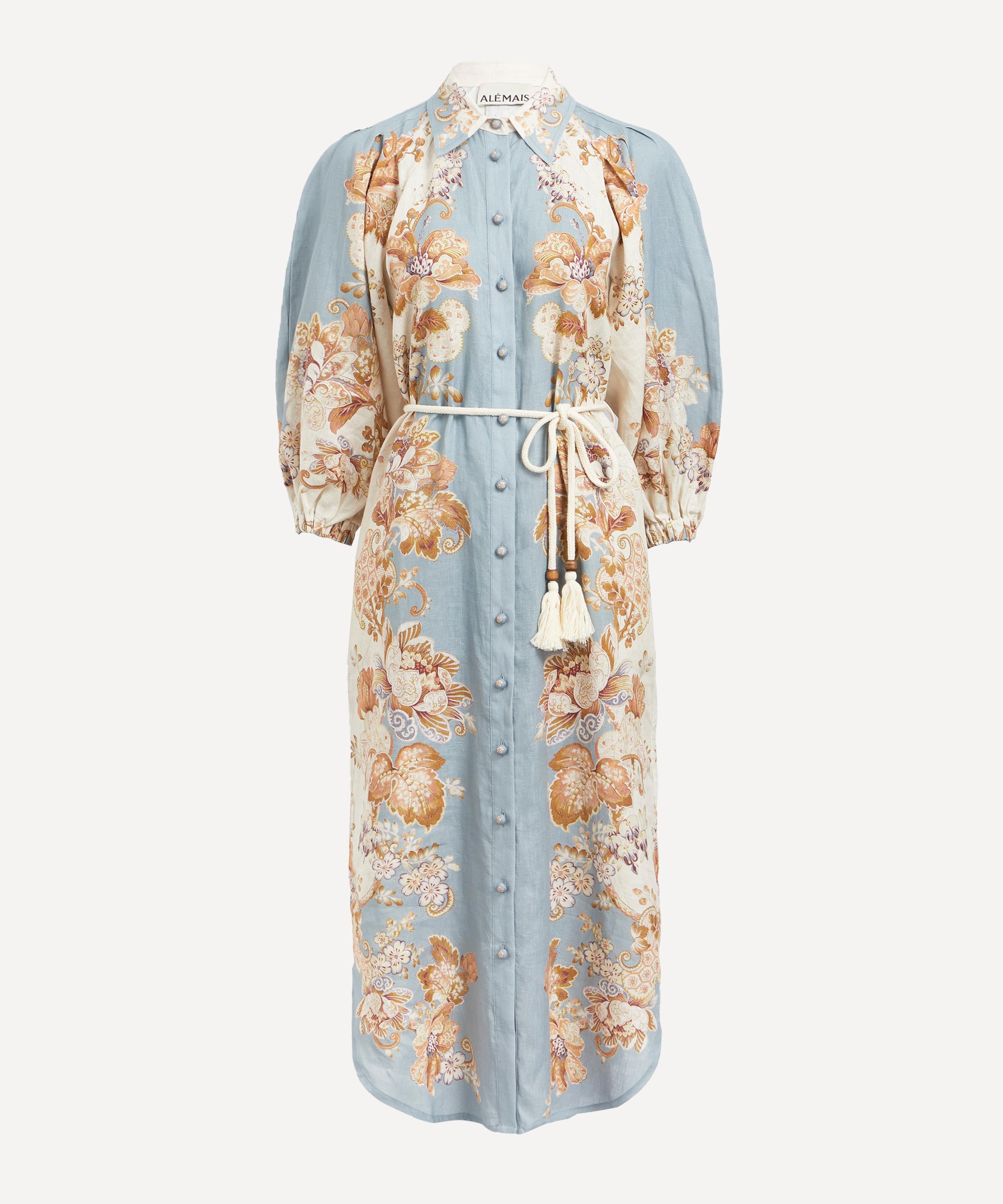 ALÉMAIS - Blythe Linen Shirtdress image number 0