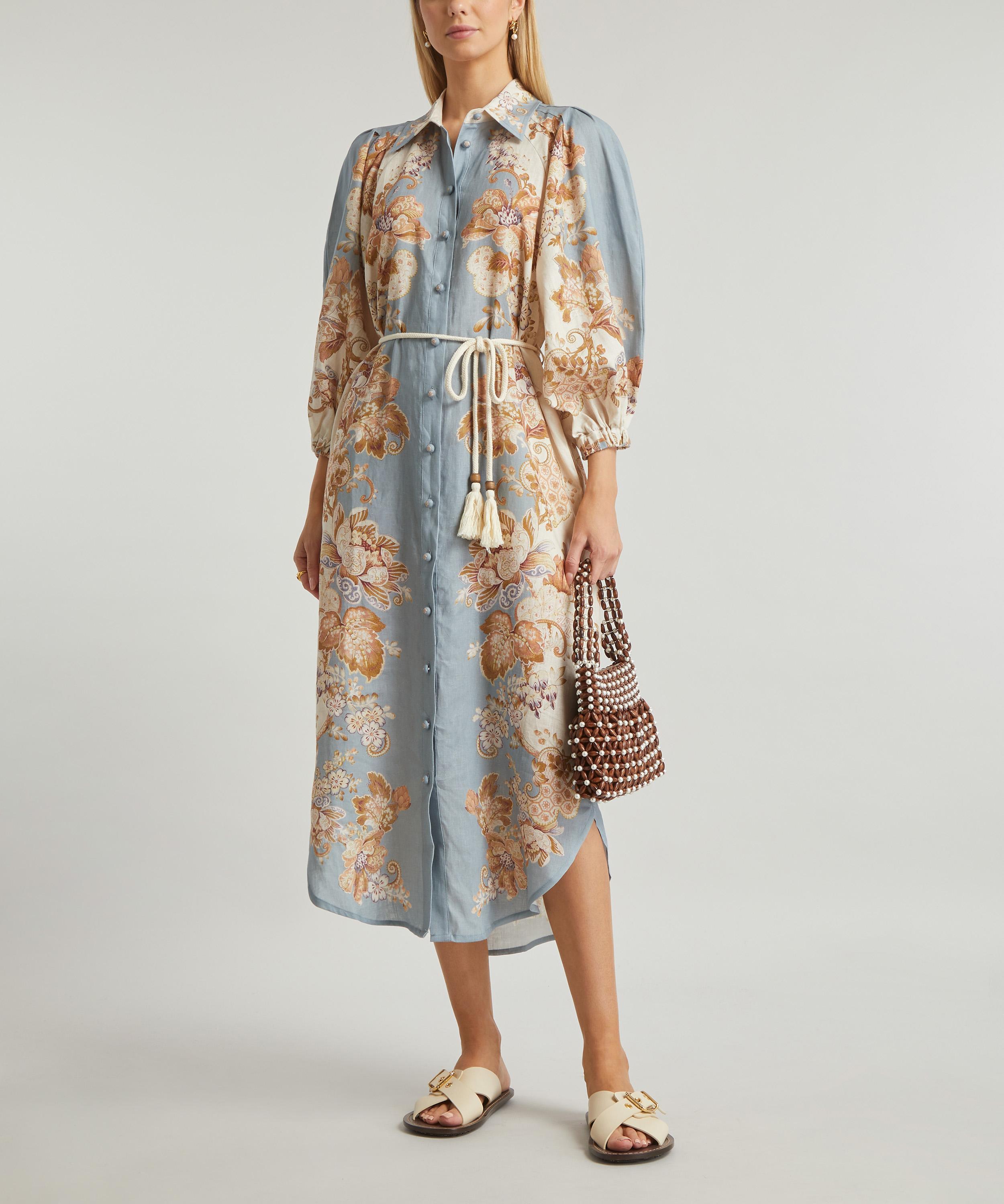 ALÉMAIS - Blythe Linen Shirtdress image number 1