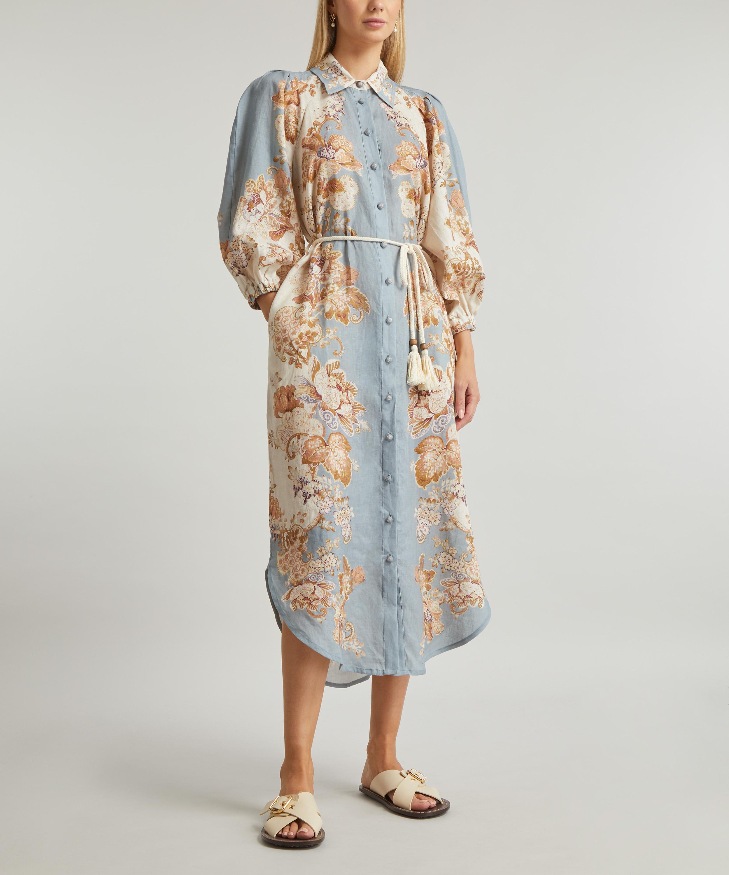 ALÉMAIS - Blythe Linen Shirtdress image number 2