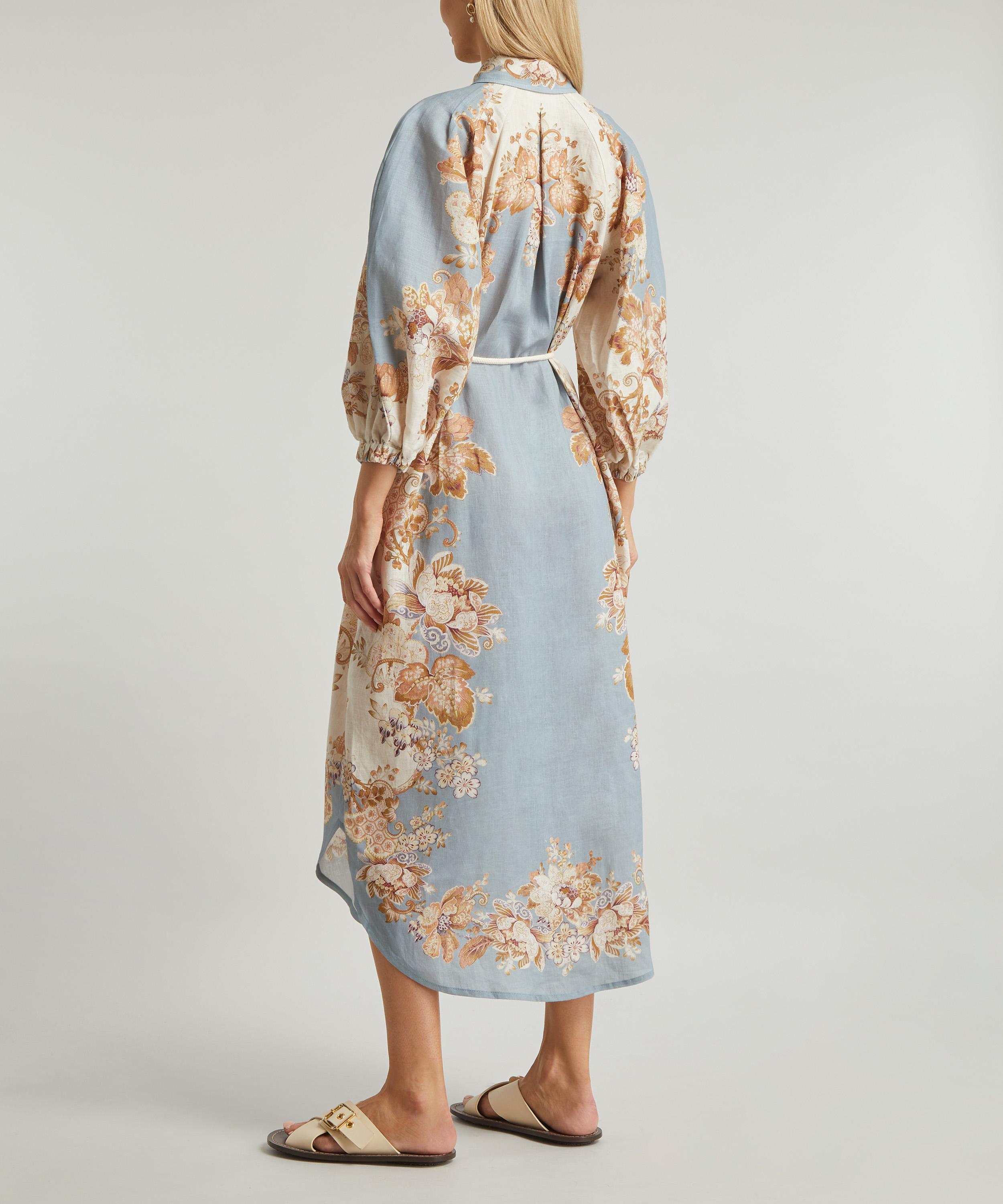 ALÉMAIS - Blythe Linen Shirtdress image number 3
