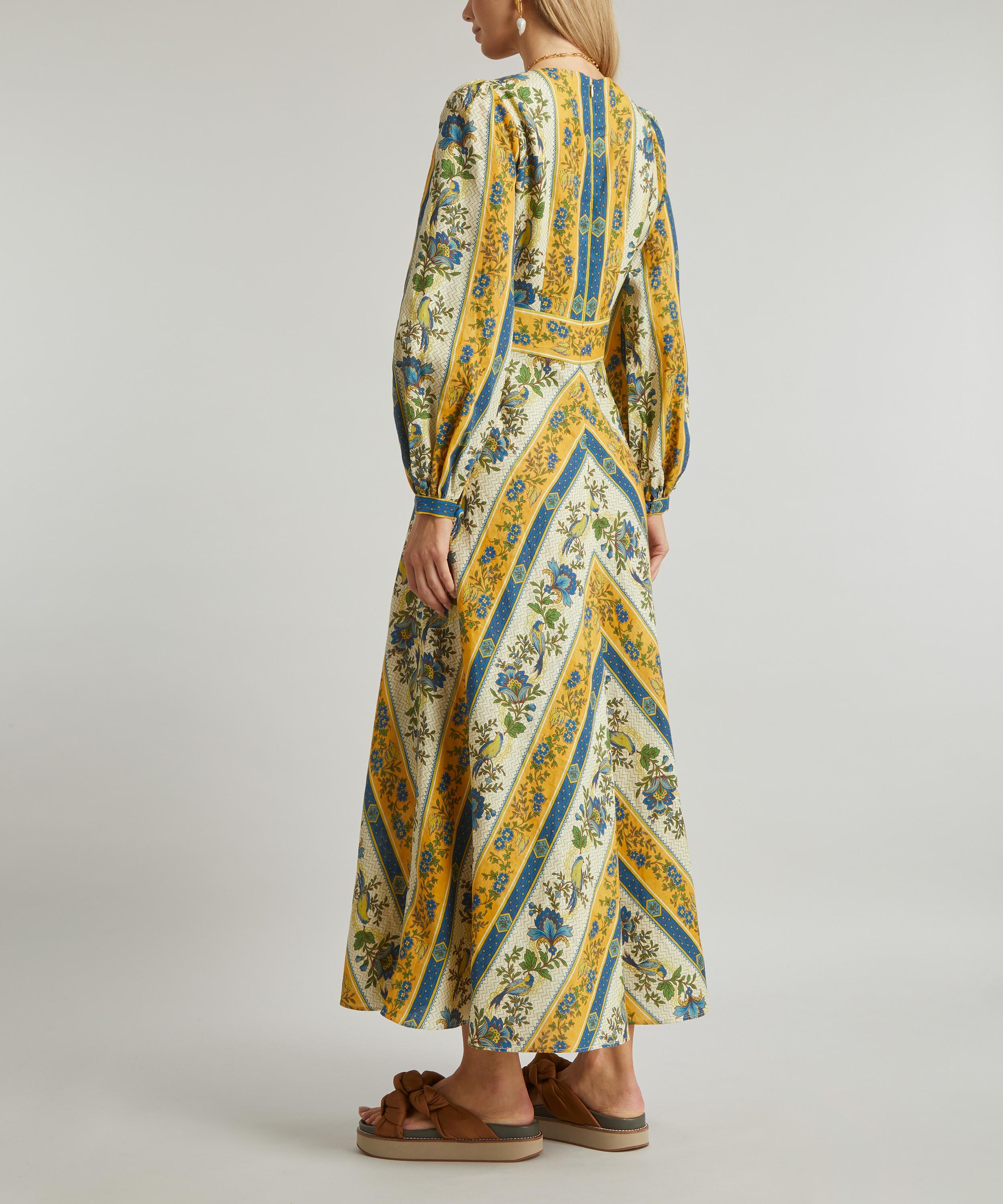 ALÉMAIS - Quinn Linen Midi-Dress image number 3