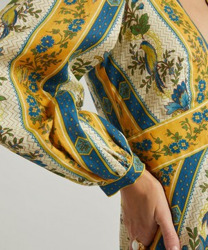 ALEMAIS - Quinn Linen Midi-Dress image number 4