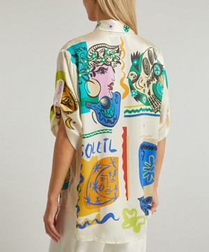 ALEMAIS - Soleil Oversized Shirt image number 3