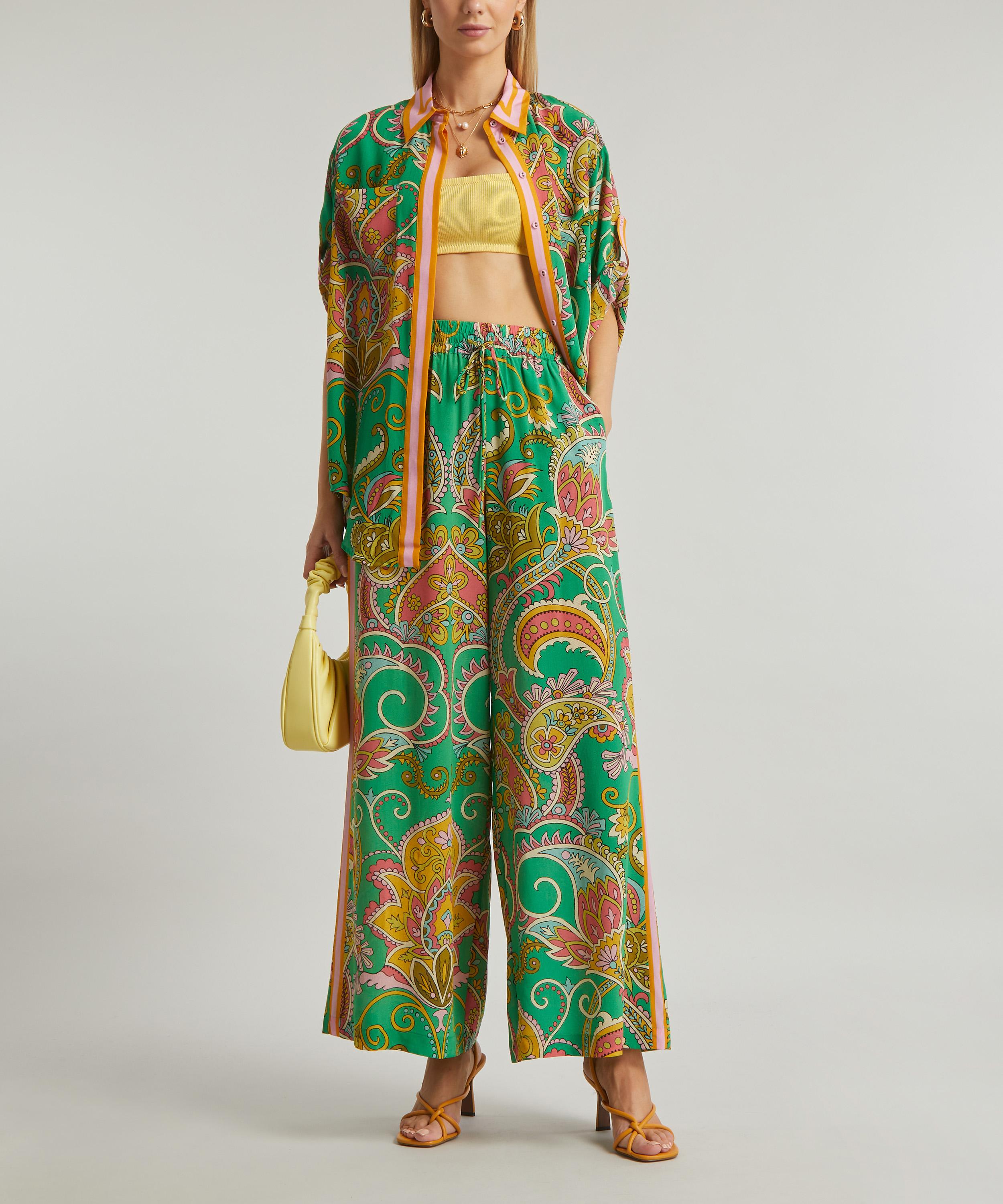 ALÉMAIS - Marion Silk Trousers image number 1