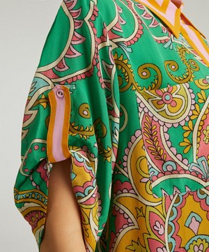 ALEMAIS - Marion Oversized Silk Shirt image number 4