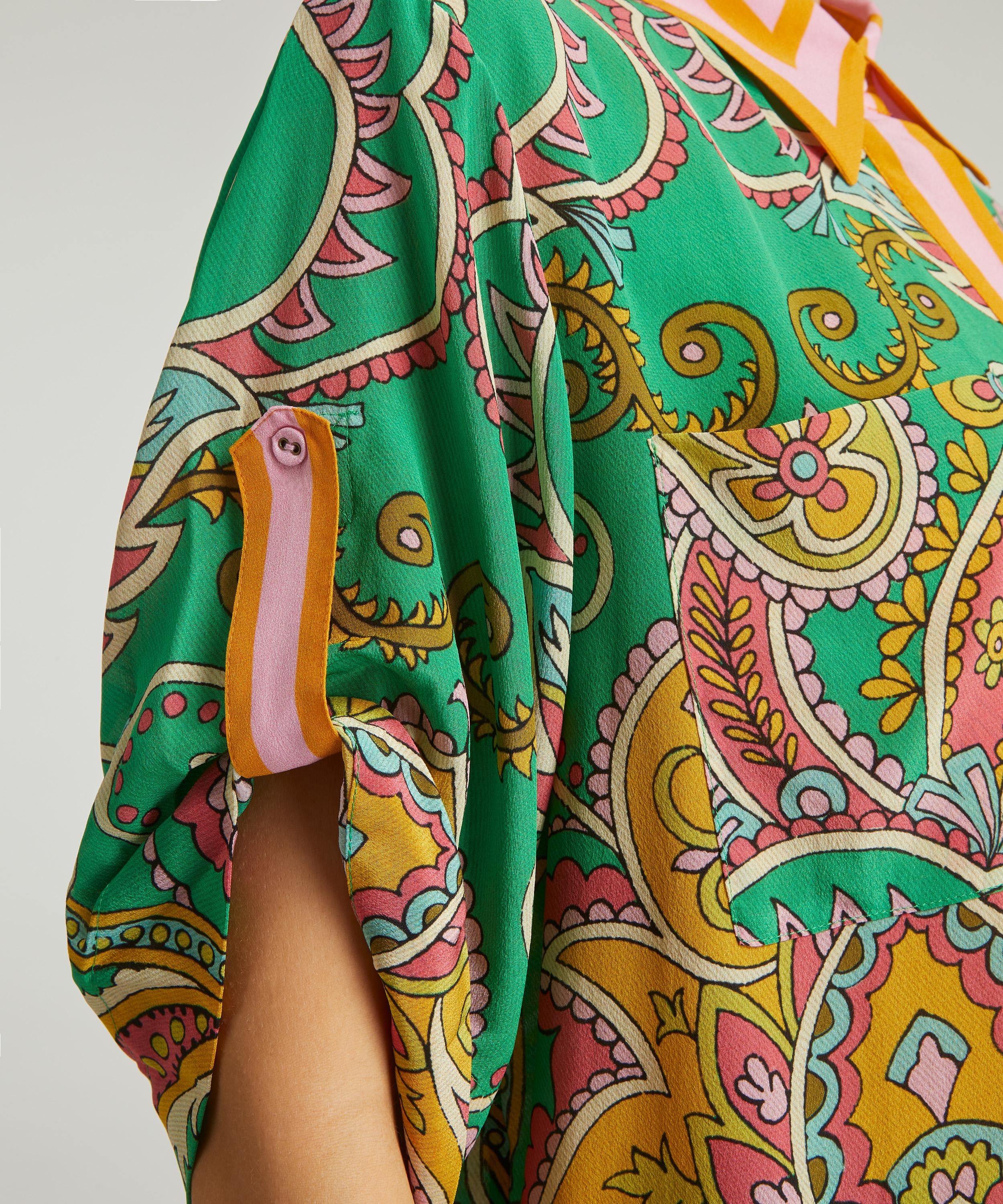ALÉMAIS - Marion Oversized Silk Shirt image number 4