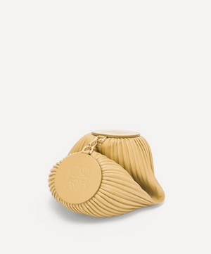 Loewe - x Paula’s Ibiza Pleated Leather Bracelet Pouch Bag image number 1
