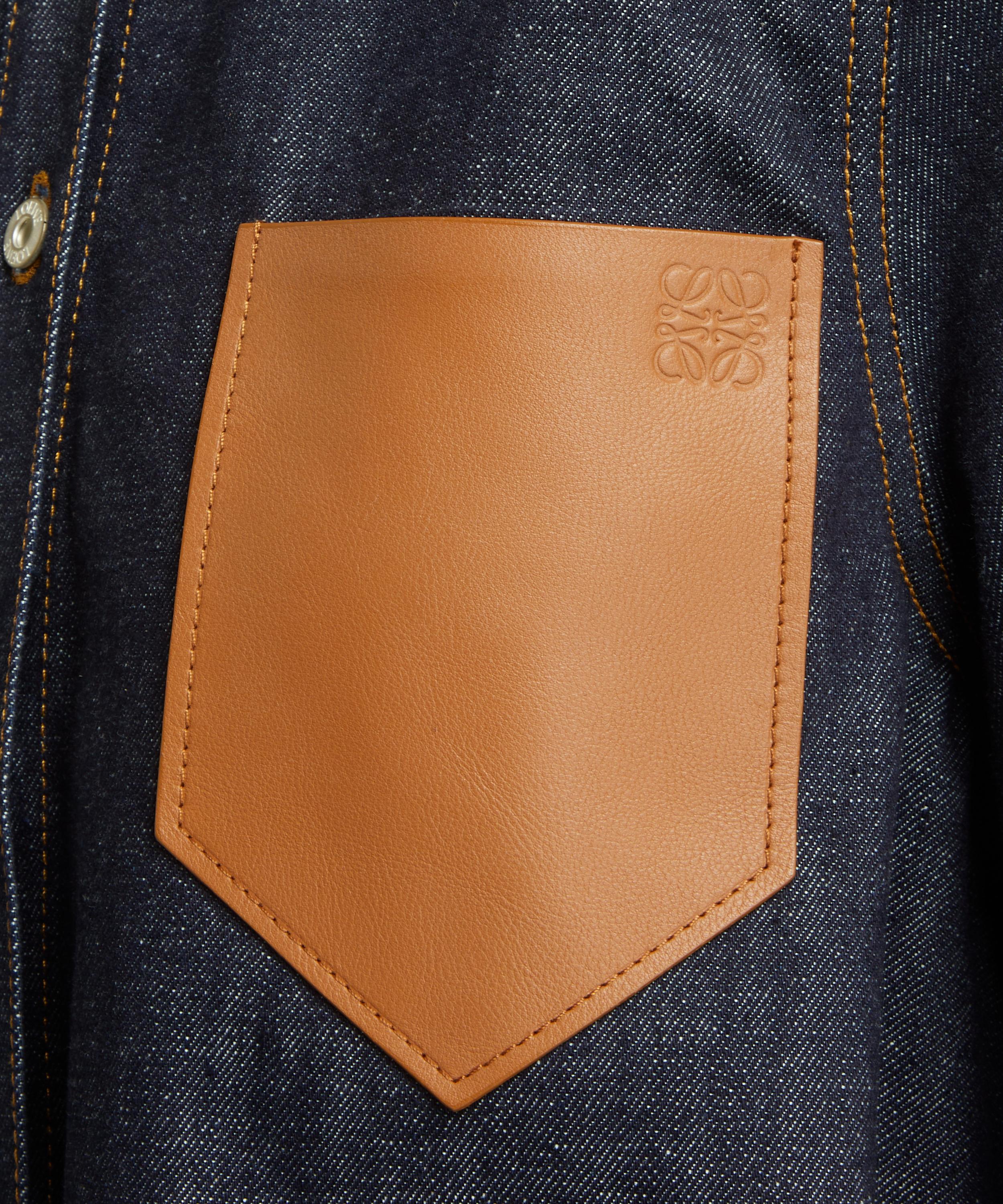Loewe - Trapeze Denim Overshirt image number 4