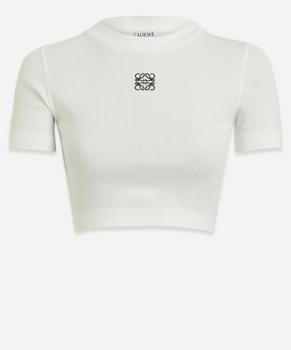 Loewe - Cropped Cotton Anagram Top image number null