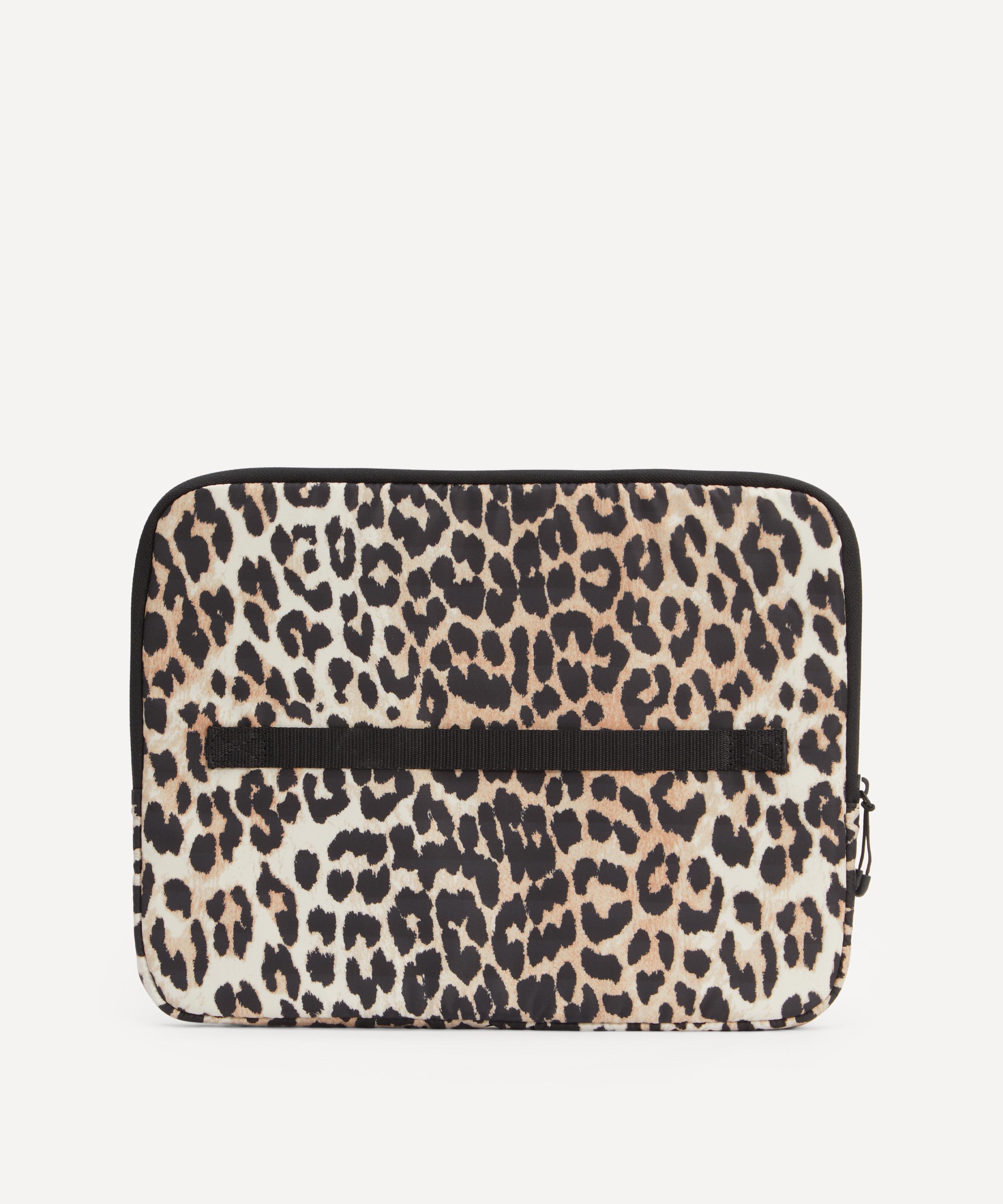 Ganni - 13” Leopard Laptop Sleeve image number 2