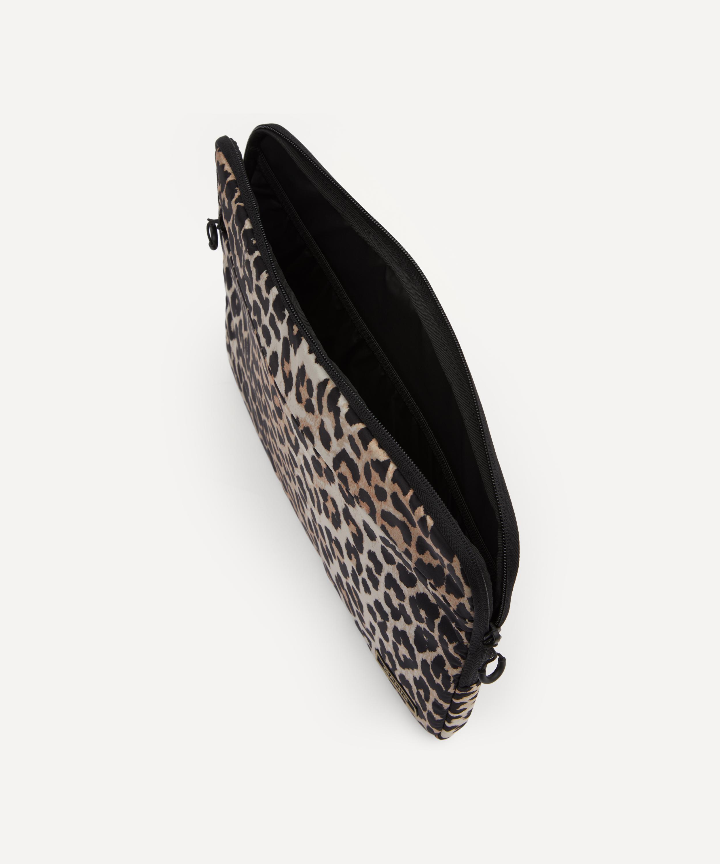 Ganni - 13” Leopard Laptop Sleeve image number 4
