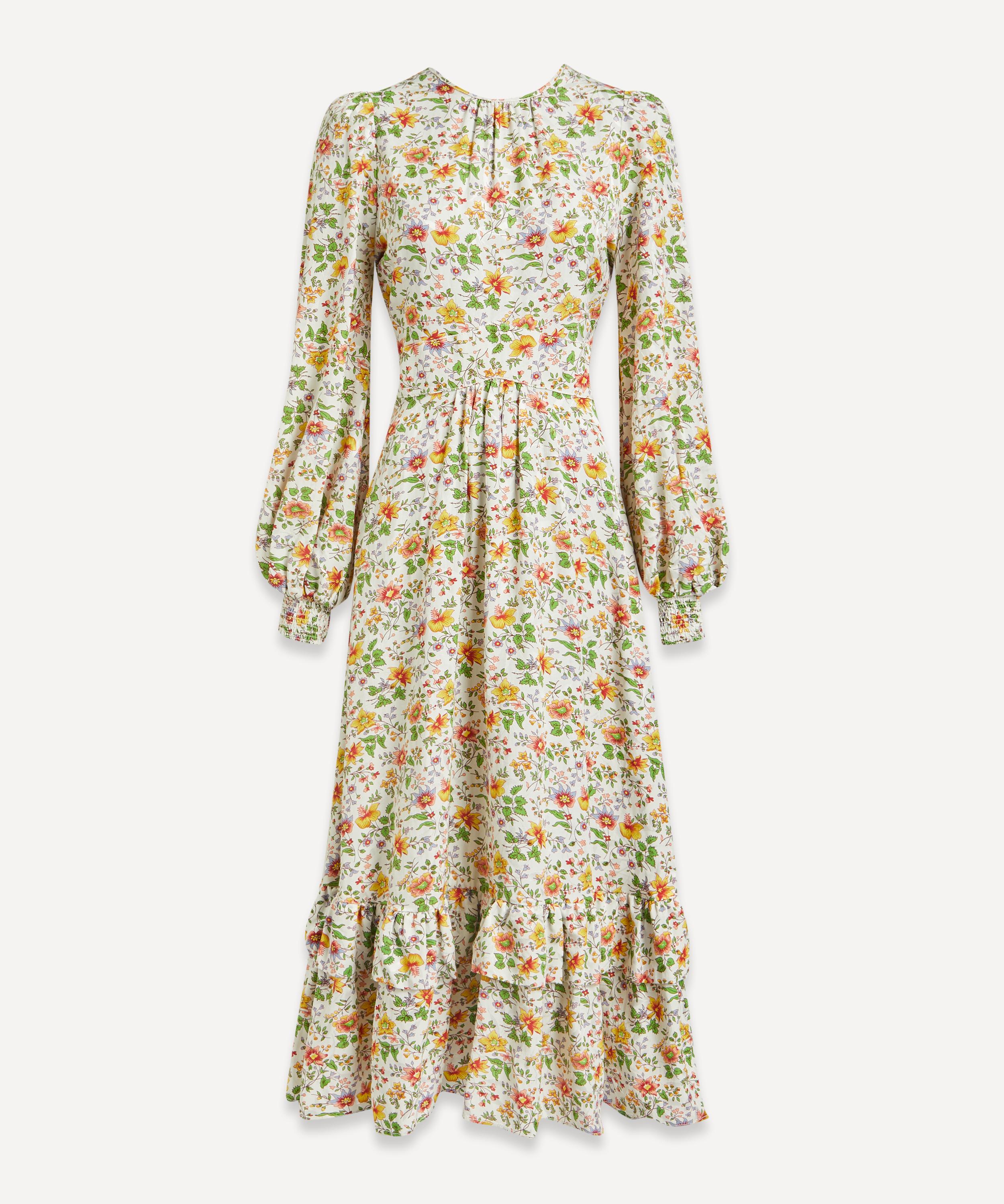 byTiMo - Botanical Jacquard Midi-Dress image number 0