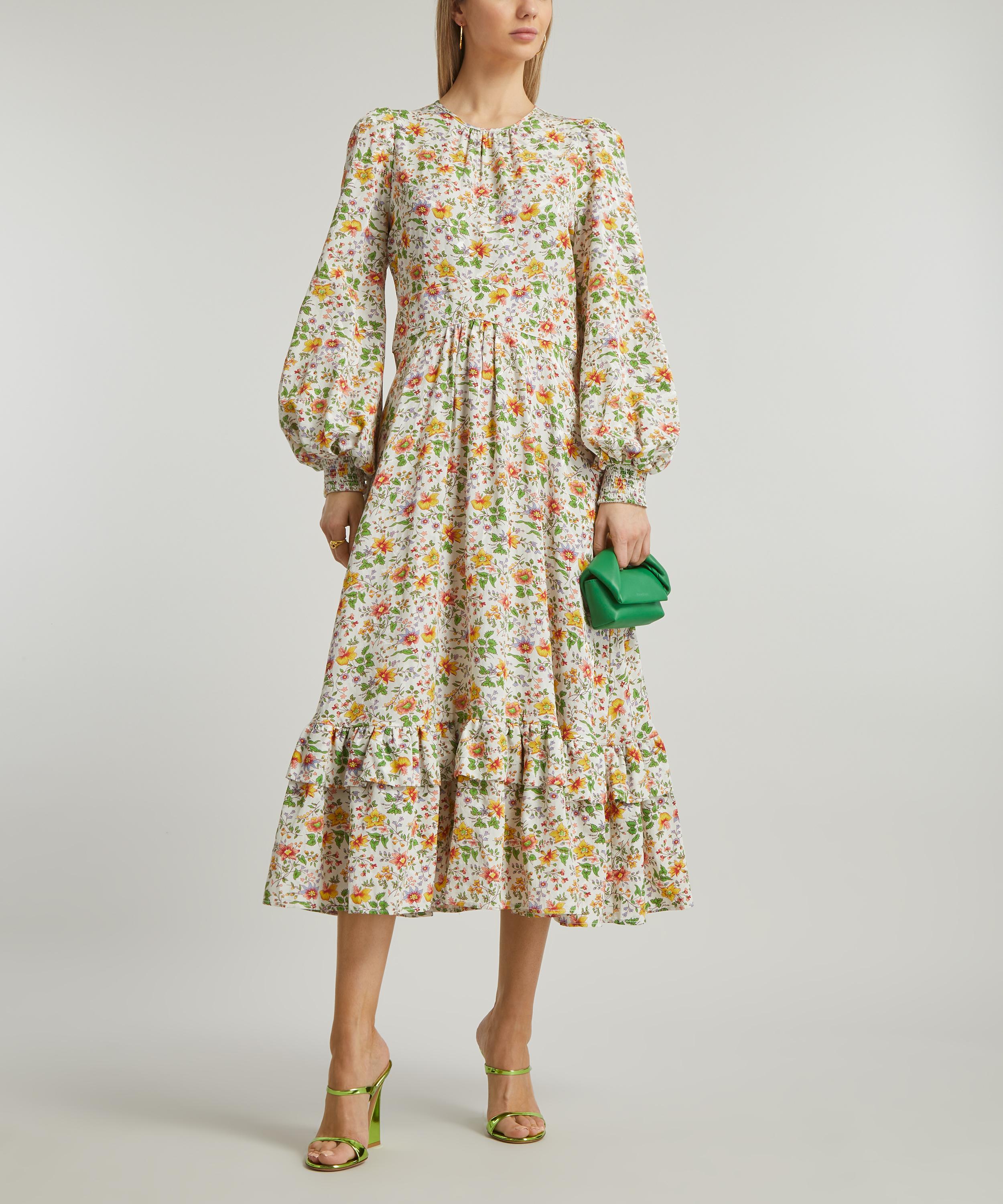 byTiMo Botanical Jacquard Midi-Dress | Liberty