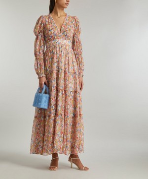 byTiMo - Chiffon Tiered Maxi-Dress image number 1