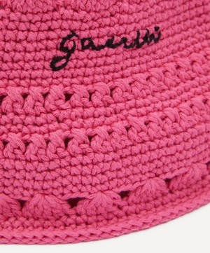 Ganni - Crochet Bucket Hat image number 2