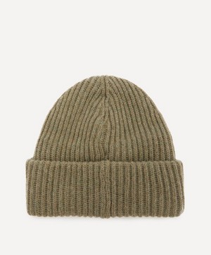 Ganni - Ribbed Knit Beanie Hat image number 1