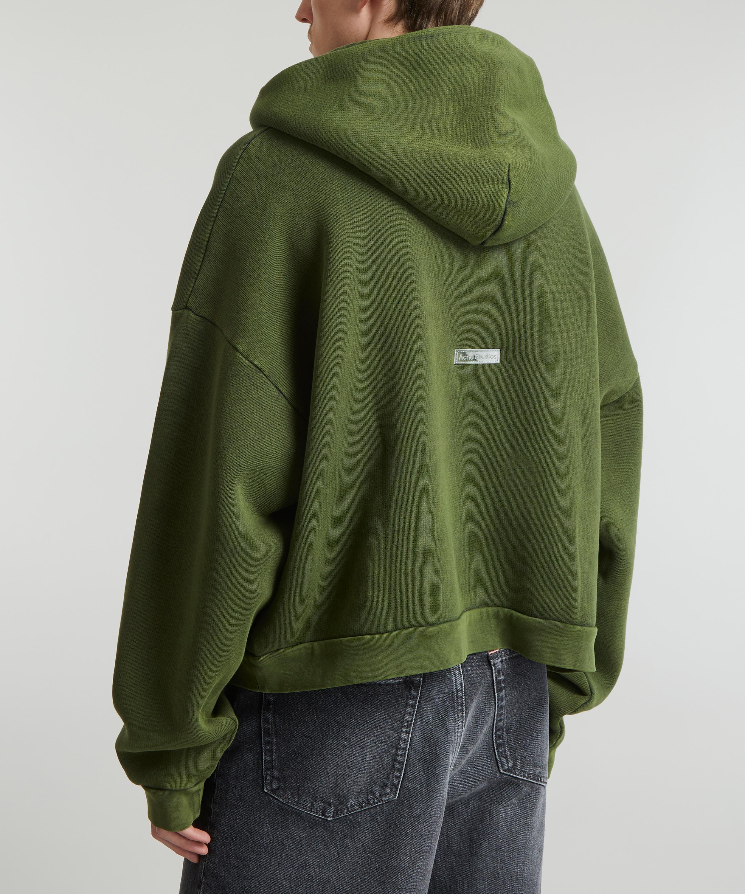 Acne studios cropped discount hoodie