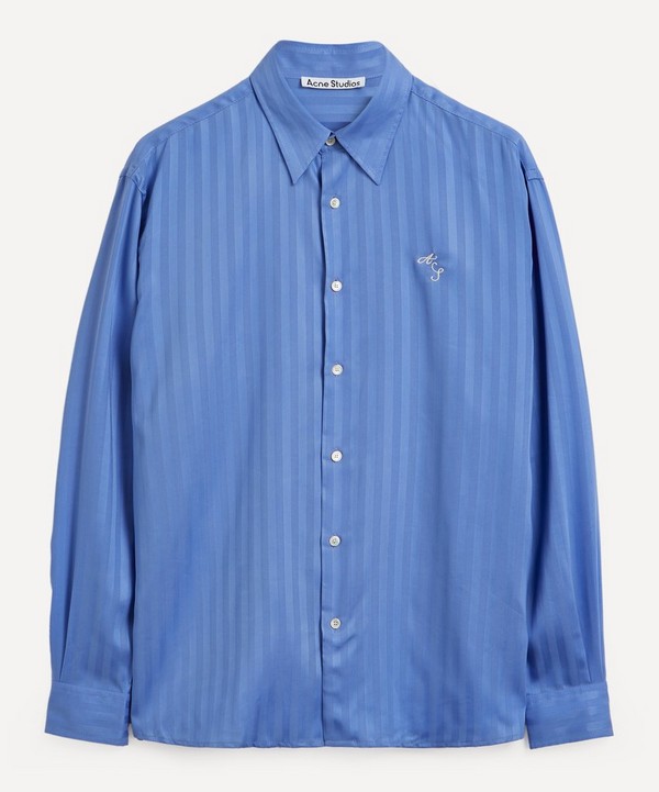 Acne Studios - Striped Button-Up Shirt image number null