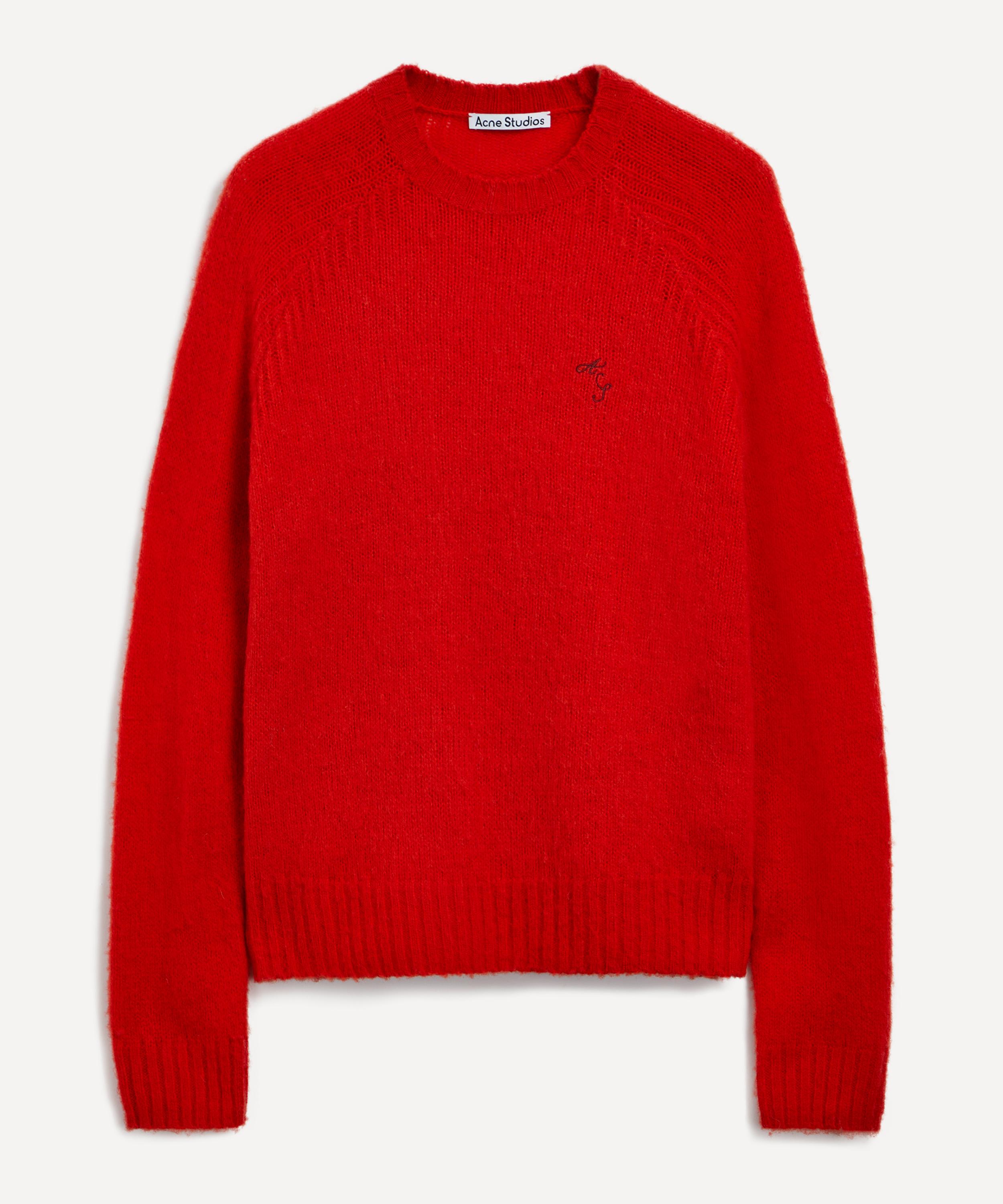 Acne studios red on sale sweater