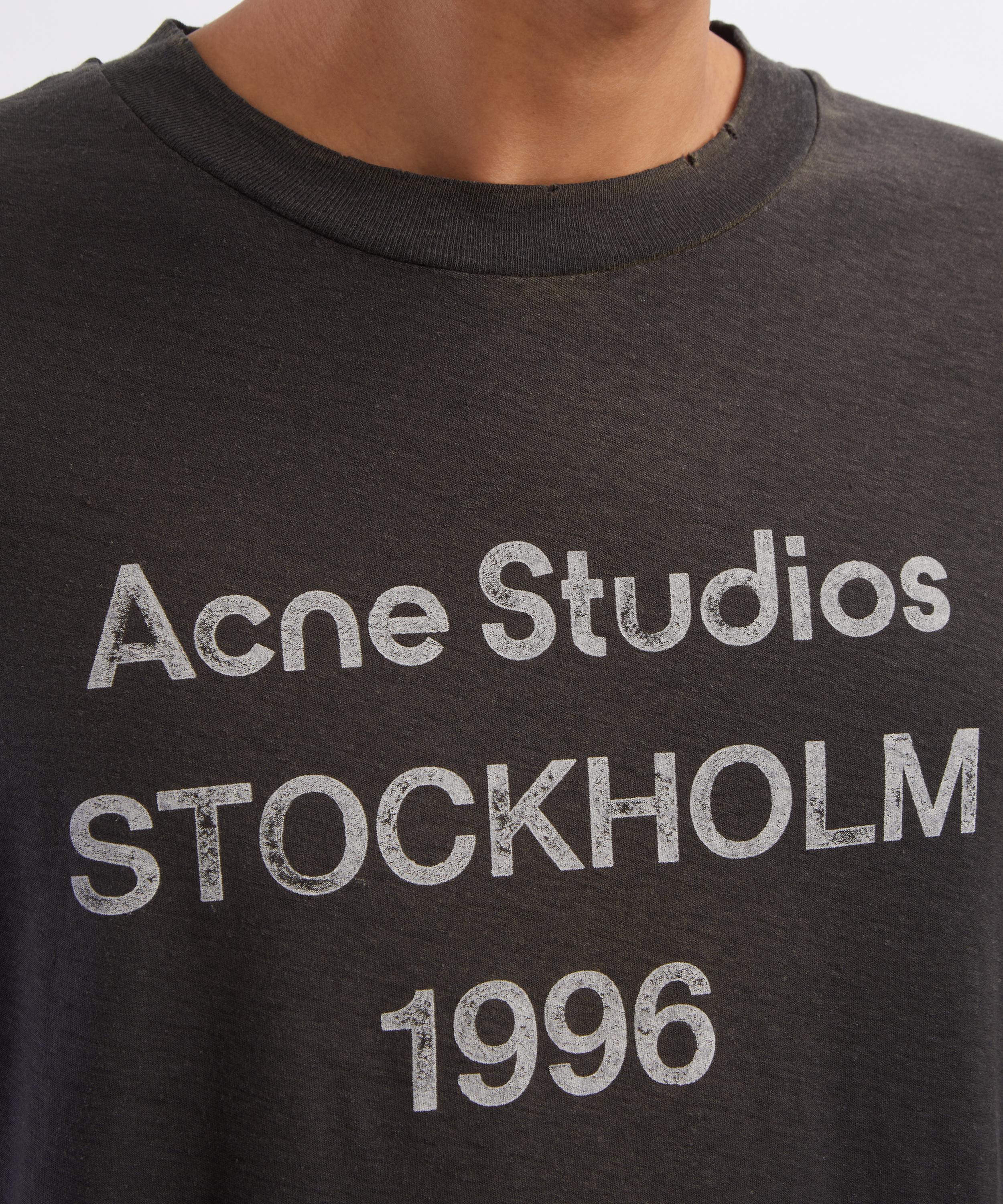 Acne Studios - Sprayed Logo T-Shirt image number 4