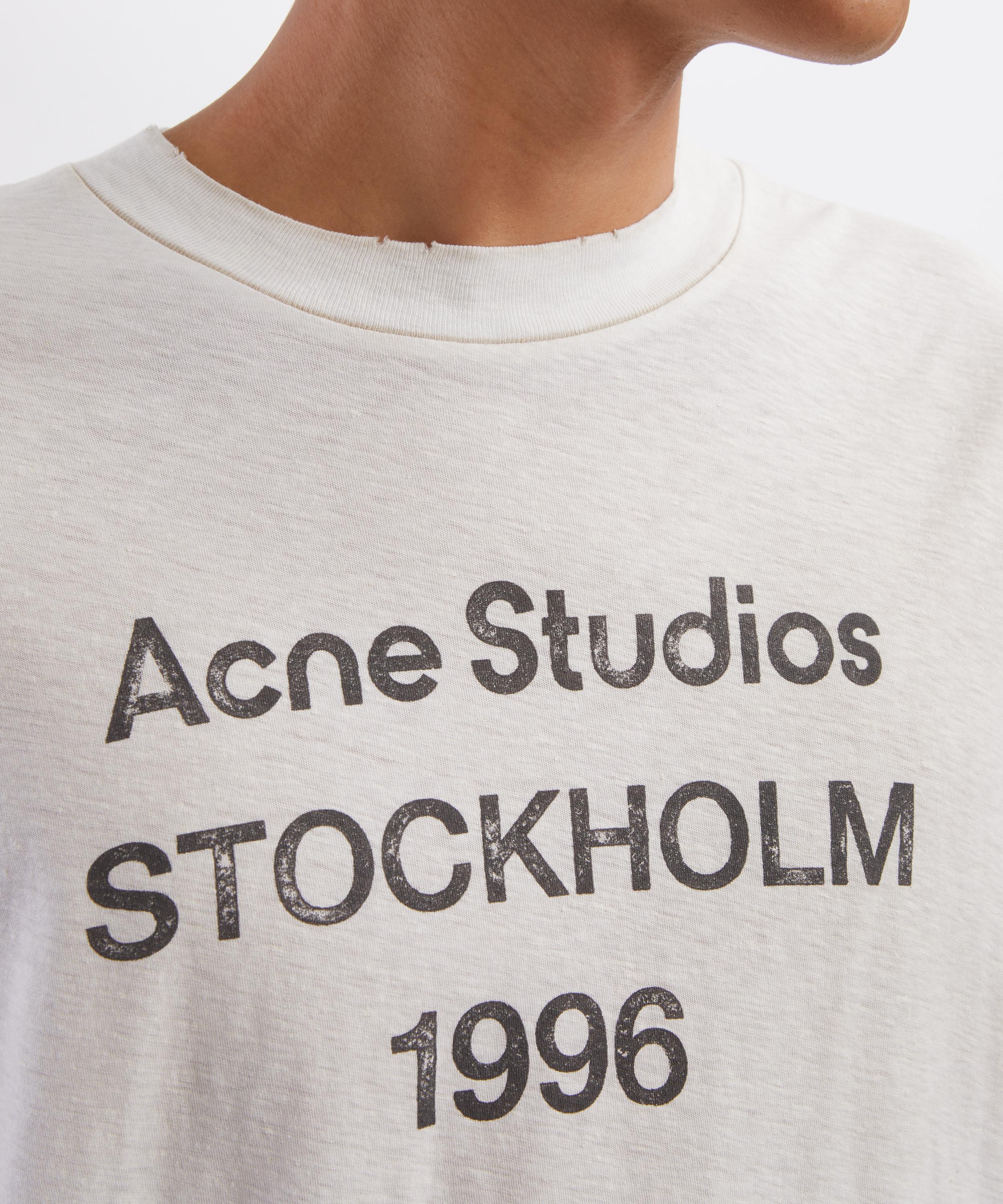 Acne Studios - Sprayed Logo T-Shirt image number 4
