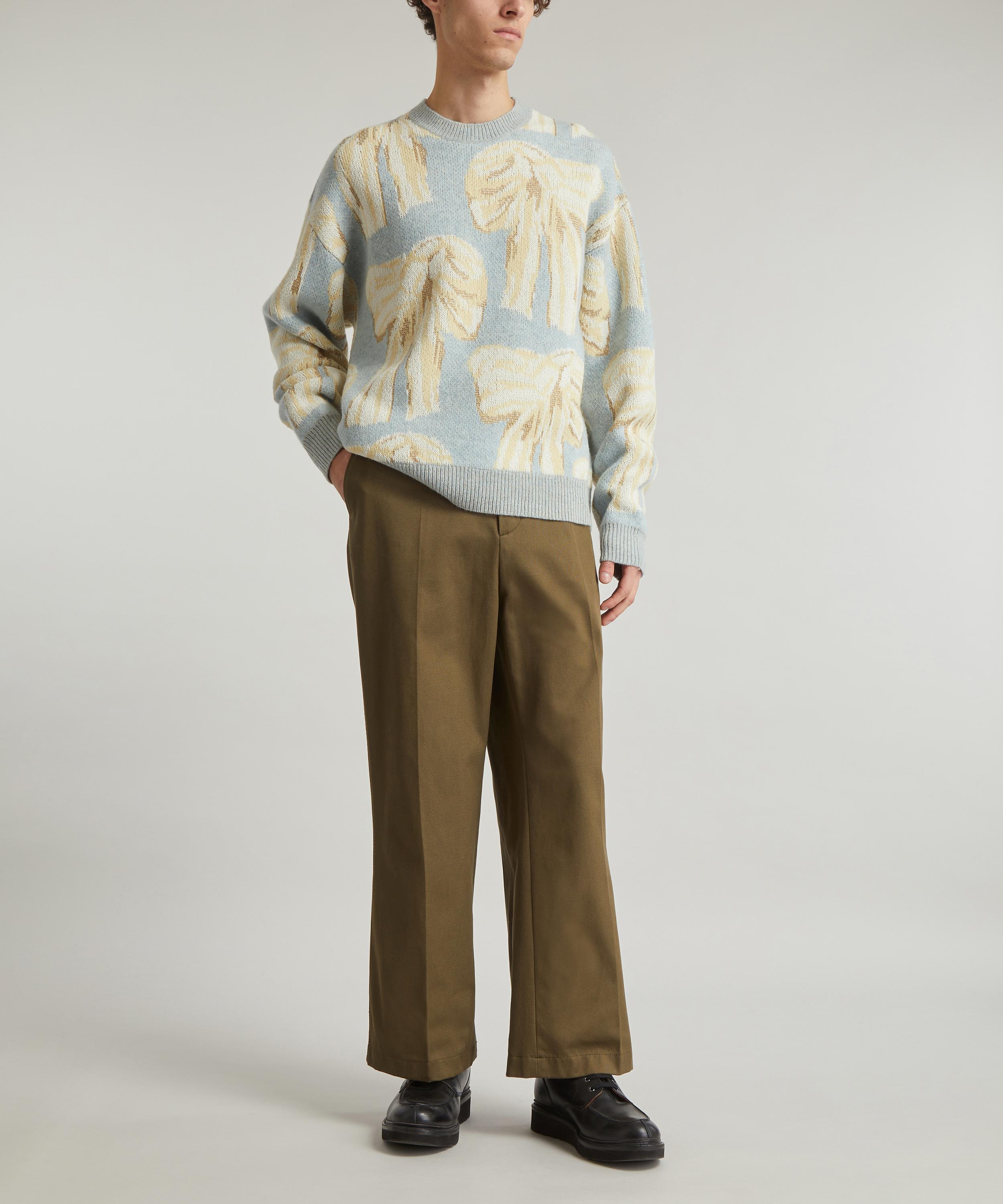 Acne Studios - Jacquard Bow Print Jumper image number 1