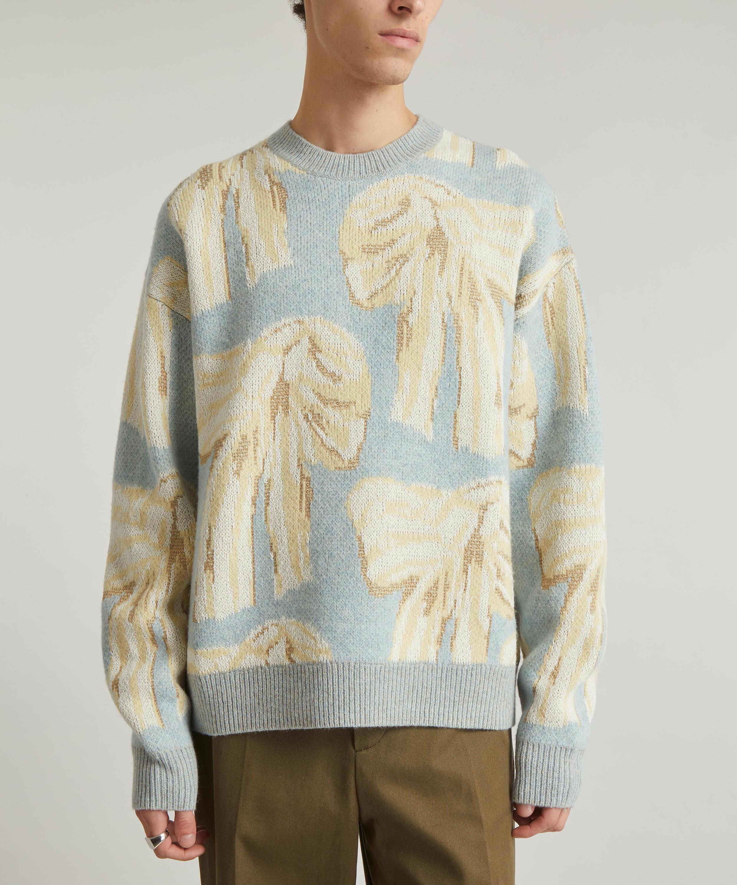 Acne Studios Jacquard Floral Jumper