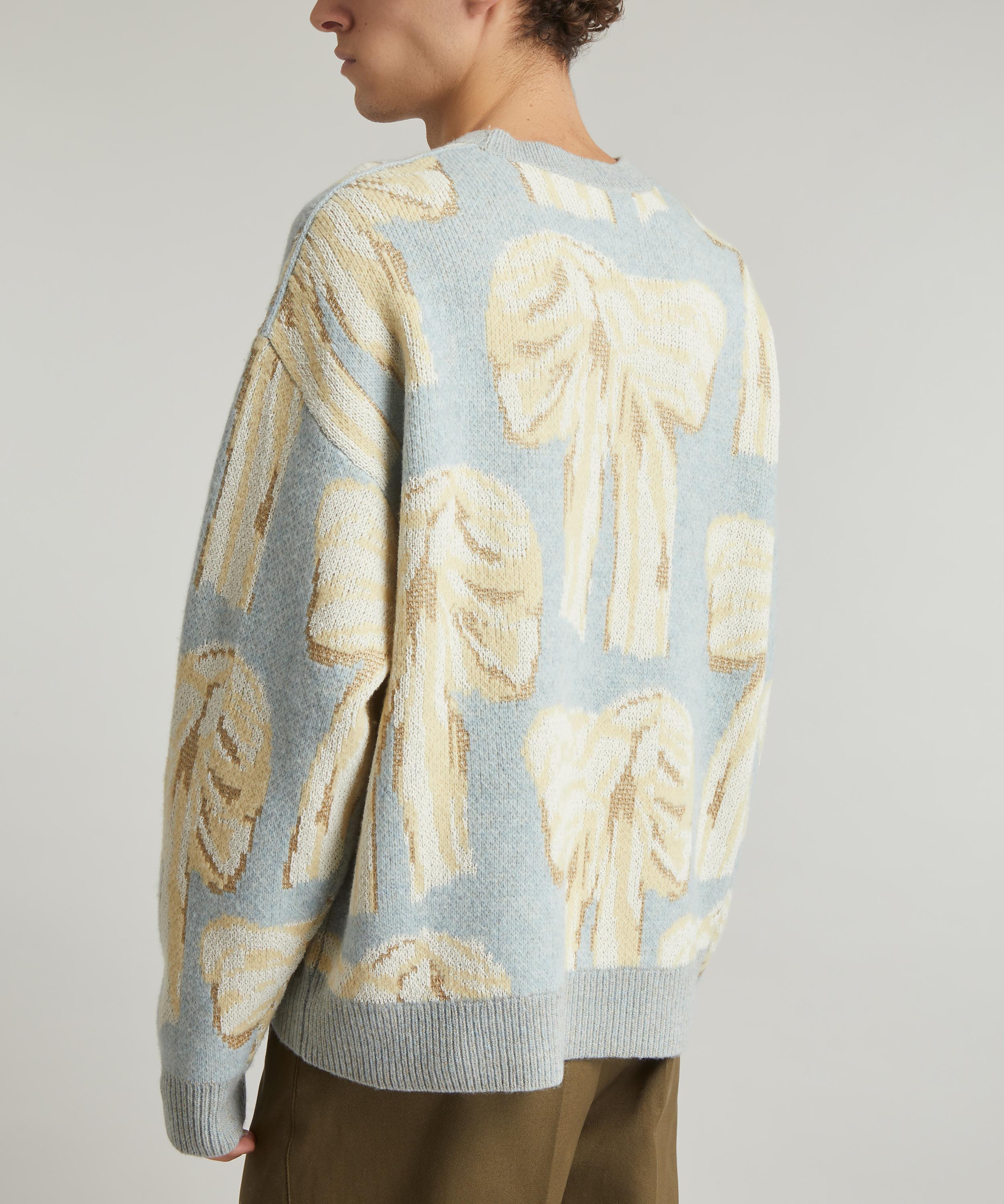 Acne Studios Jacquard Cotton-Blend Sweater