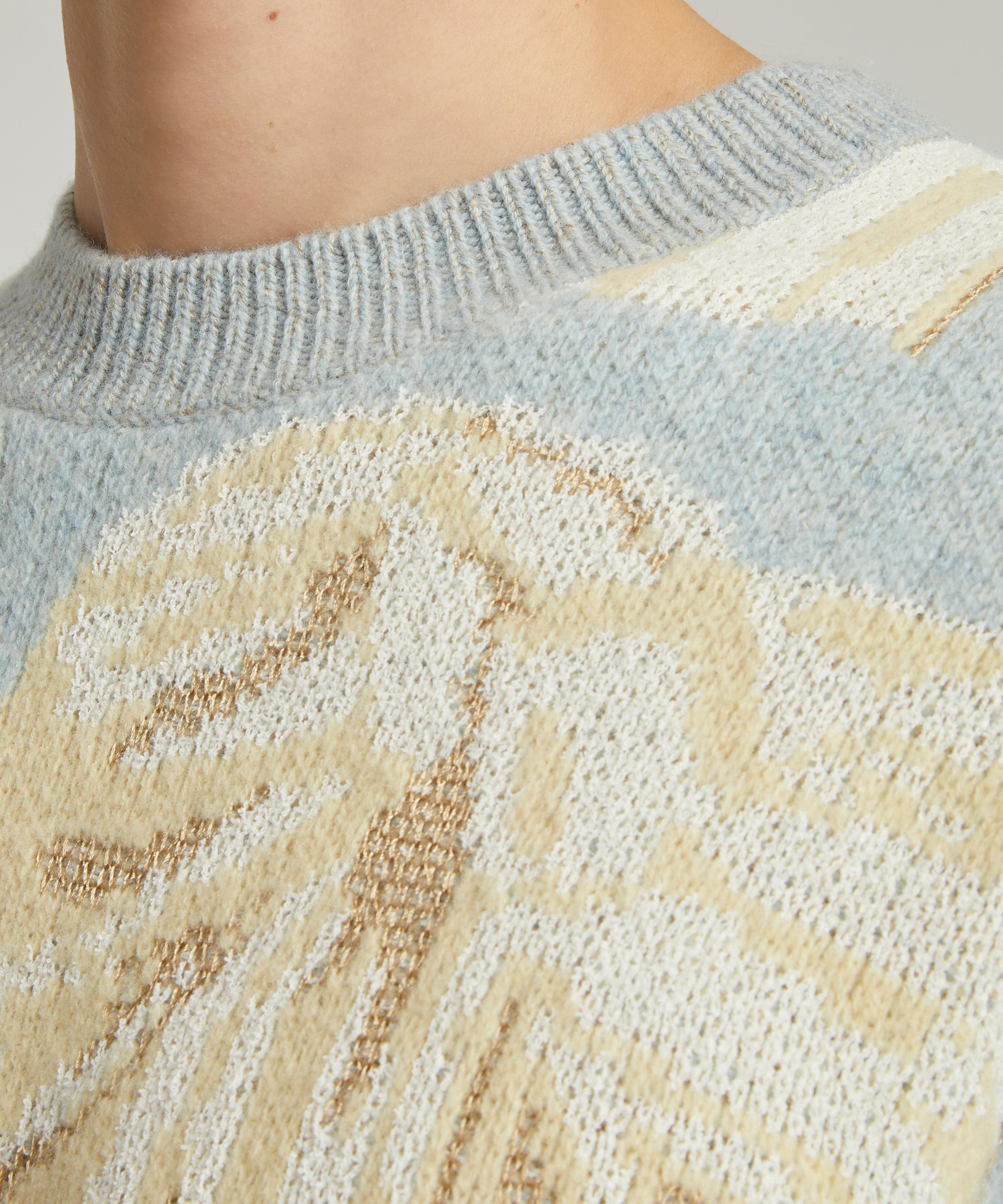 Acne Studios Jacquard Cotton-Blend Sweater