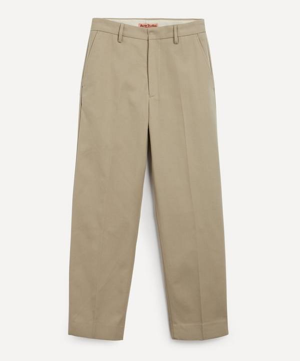 Acne Studios - Cotton Twill Chino Trousers image number 0