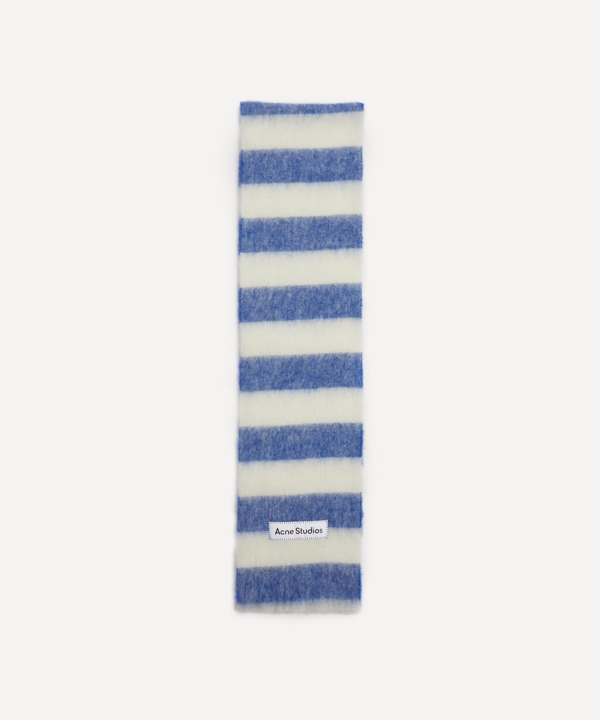 Acne Studios - Wool-Blend Stripe Scarf image number 1